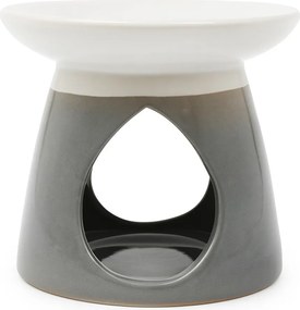 ARÔME HOME ELEMENTS Aromalampa 11 cm, šedobílá