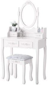 ShopJK TOALETNÝ STOLÍK   DARČEK TL01 BIELA