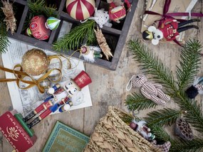Bloomingville Vianočná ozdoba Wynn Red – set 3 ks
