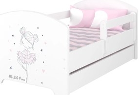 Detská posteľ s úložným priestorom Ballerina Rozmer: 180x80