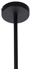 Inteligentné závesné svietidlo čierne 4-žiarovkové vrátane Wifi ST64 - Laser