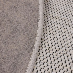 Timzo, Kusový koberec Nature cream kruh, 300x300 (priemer) kruh, béžová, chodba / predsieň