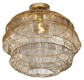 Orientálne stropné svietidlo zlaté 45 cm - Vadi