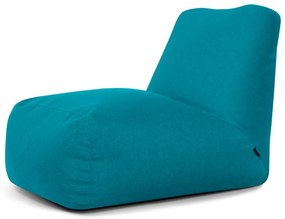 Tyrkysovomodrý sedací vak Tube – SLOWDOWN