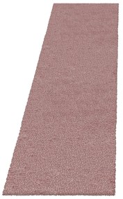 Ružový behúň 80x250 cm Fluffy – Ayyildiz Carpets