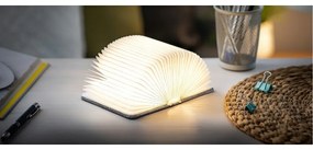 Sivá svetelná dekorácia na USB Booklight – Gingko