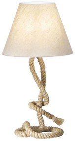 Stolná lampa Victoria, tienidlo okrúhle 38 cm