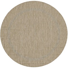 Koberce Breno Kusový koberec RELAX kruh 4311 Beige, béžová,160 x 160 cm