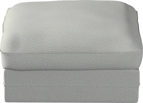 Poťah opierky nôh Grönlid farba produktu sivá látka zapletaná