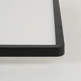 Brilagi - stmievateľné LED svietidlo ULTRA SLIM LED/18W/230V 30x30 cm čierne + diaľkové ovládanie