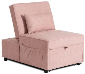 Kreslo EMILIO 67 cm, ružové