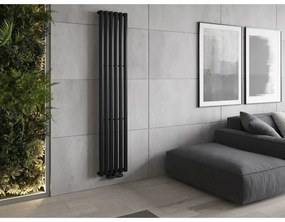 Mexen Oregon, vykurovacie teleso 1800 x 360 mm, 604 W, čierna, W202-1800-350-00-70