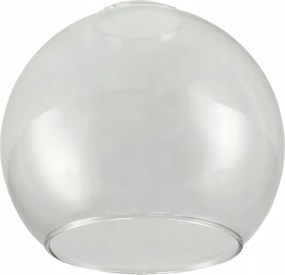 BERGE LED závesné stropné svietidlo, drevený trám, 3xE27, Luster, guľa, bezfarebný