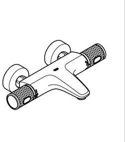 GROHE 34788000 - Termostatická vaňová batéria PRECISION FEEL DN 15 lesklý chróm