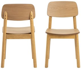 Jídelní židle BARLOW z masivu dub přírodní