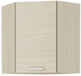 Rohová horná kuchynská skrinka Chasma 58 x 58 GN 72 1F (dub ferara). Akcia -6%. Vlastná spoľahlivá doprava až k Vám domov. 1032907