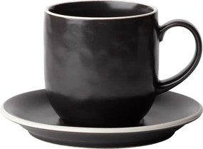 Set šálok 12 ks — Elements Yin & Yang black - W0227