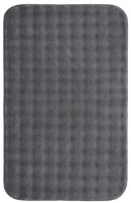 Sada 2 koberčekov 100x60 a 50x60 cm tmavošedá Flow