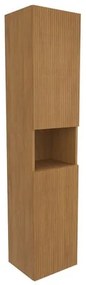 Kúpeľňová skrinka vysoká SAT Evolution 36x165x32 cm dub medový mat SATEVOV36DM, 1 ks