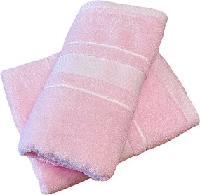 Froté uterák deluxe Monako ružový 30 x 50 cm TiaHome