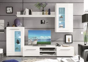 Obývacia stena Enrique, biela