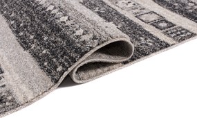 TA Koberec K203A TMAVOSIVÉ SARI B1X Rozmer: 60x100 cm