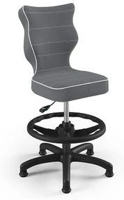 Detská stolička PETIT 4 | čierna podnož Velvet 17