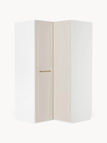Modulárna rohová šatníková skriňa Charlotte, Š 115 cm, rôzne veľkosti