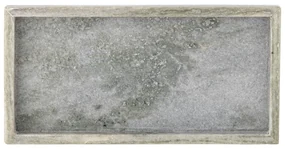 Mramorová dekoračná tácka 25,5x12,5 cm Majsa – Bloomingville