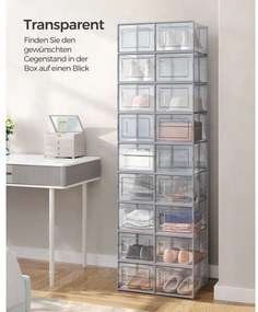 Úložné boxy LSP007G18 (18 ks)