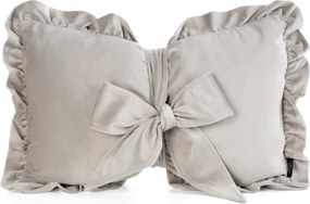Dekoračný vankúš BOW 2 béžový