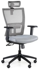 Kancelárska stolička AM, sivá