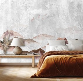 Gario Fototapeta Vtáky nad horami Materiál: Vliesová, Rozmery: 400 x 280 cm