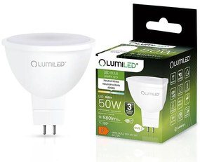 Žiarovka LED MR16 12V 6W 580LM 120ST. NB