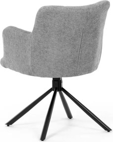 Jedálenská stolička sivá DCH-T1122 GREY2