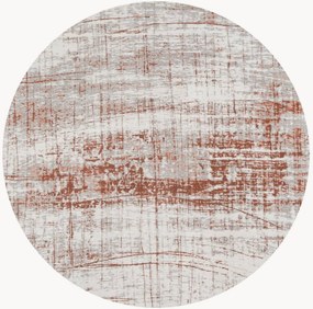 Umývateľný okrúhly žakárový koberec do interiéru/exteriéru Griff