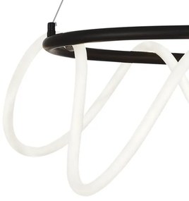 Zuma Line 20006PL-BK - LED Luster na lanku BALBO LED/58W/230V 3000/4000/6000K