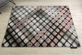 Koberec INTERO REFLEX 3D Kratka ružový