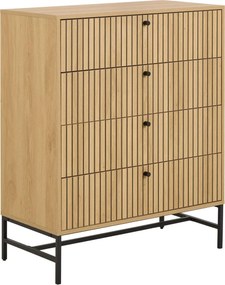 Komoda Albany 80 cm dub přírodní