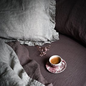 Ľanová obliečka na vankúš 40x40 cm Ashes of Roses – Linen Tales