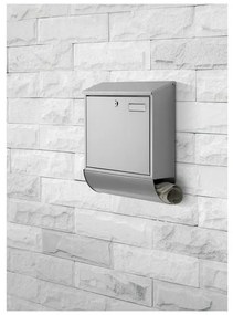 Livarno home Poštová schránka (strieborná)  (100378803)