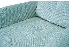 Čalúnené kreslo CLOUDY tyrkysové