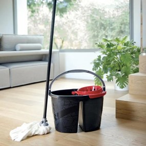BAMA Mop s dvojkomorovým vedrom, 18 l