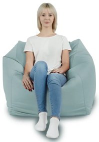 Sedací vak AMALFI plyš mätový