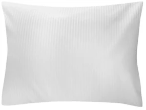 BAVLNENÁ OBLIEČKA NA VANKÚŠ STRIPES4 50X70 CM BIELA
