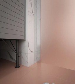 Erga Paris, sprchová zástena Walk-In 50x200 cm, 8mm sklo námraza, chrómový profil, ERG-V02-PARIS-050x200-FR-CR