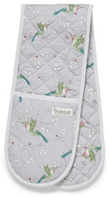 Sivá dvojitá bavlnená chňapka Cooksmart ® Hummingbirds