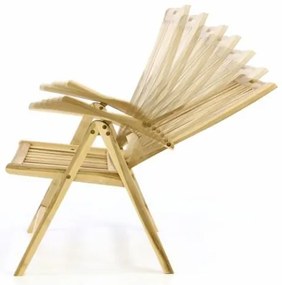 Záhradný drevený set z teakového dreva - 6 stoličiek, stôl