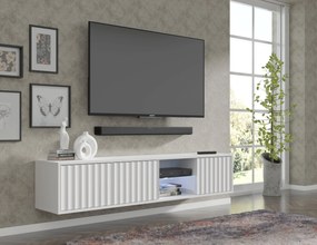 TV stolík/skrinka 156 Vinear (biela). Akcia -20%. Vlastná spoľahlivá doprava až k Vám domov. 1125132