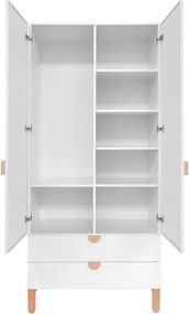 Bellamy Biela detská skriňa RATATA